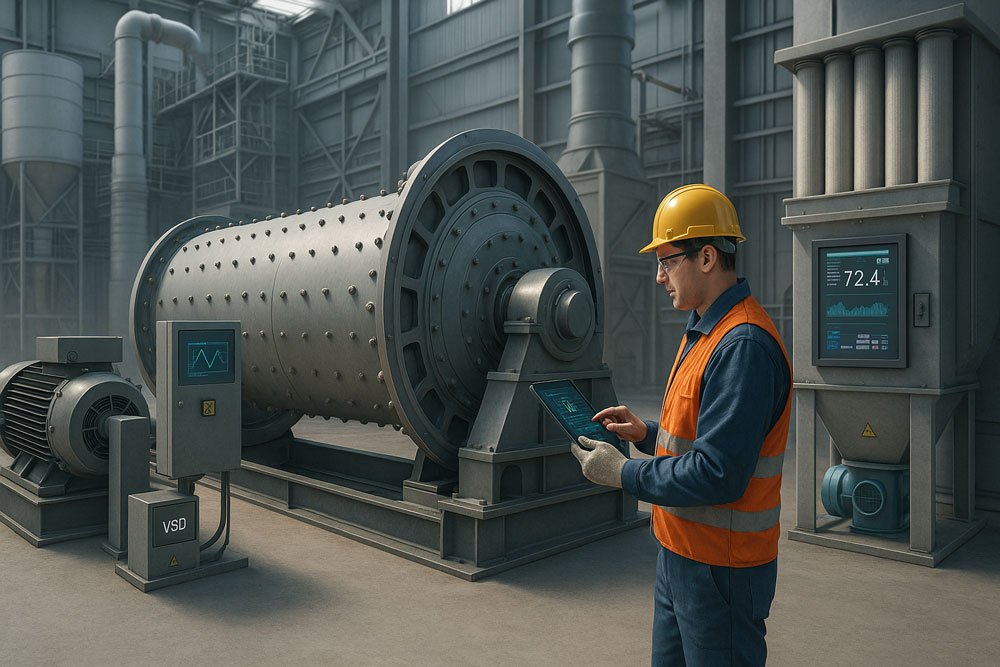 Çimento Öğütme Tesisi Enerji Tasarrufu