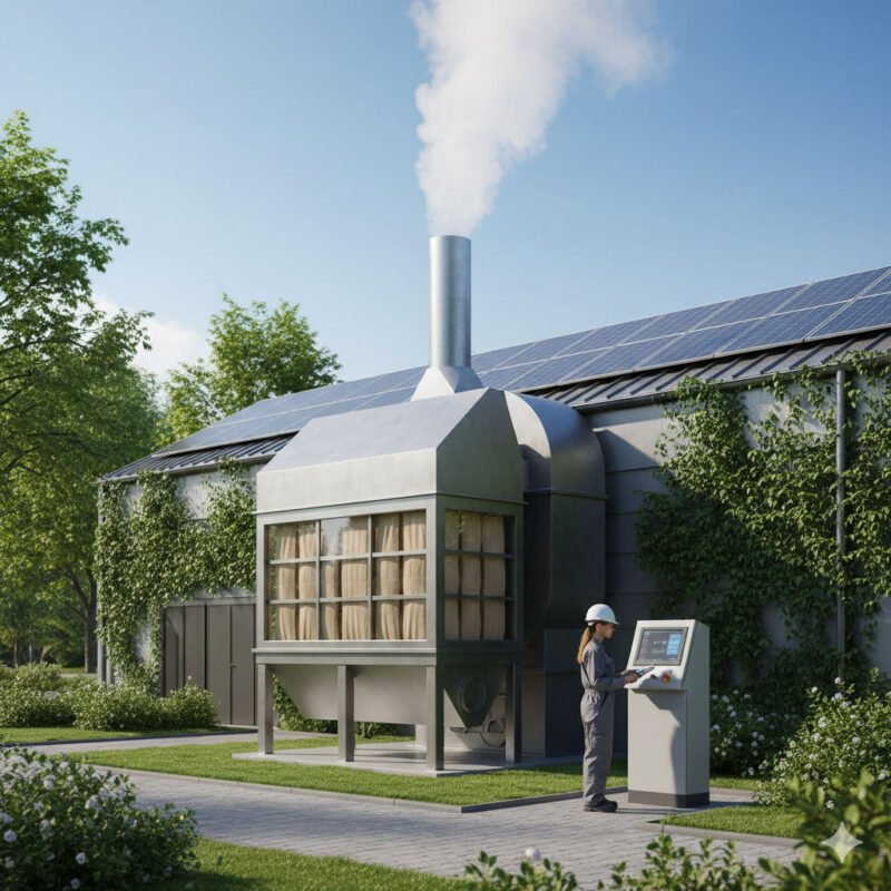 Filtre Torbalı Katı Yakıtlı Buhar Kazanı